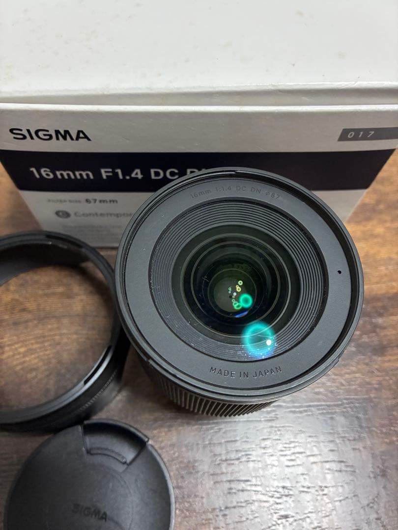 Sony eマウントSIGMA16mm F1.4DCDN