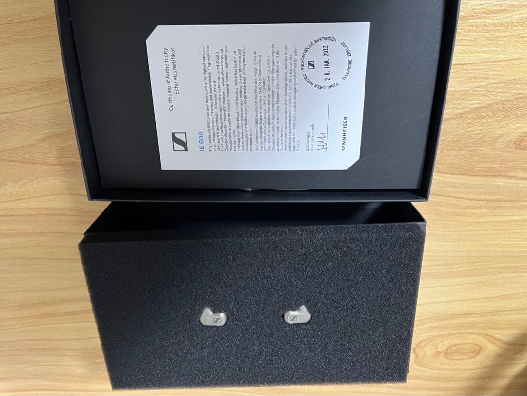 Sennheiser IE 600 ワイヤレスイヤホン