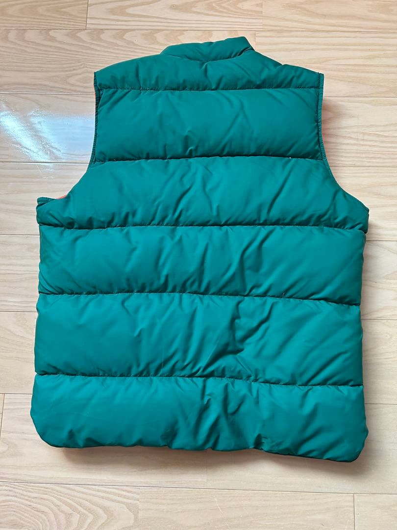 Wool rich リバーシブルダウンベスト