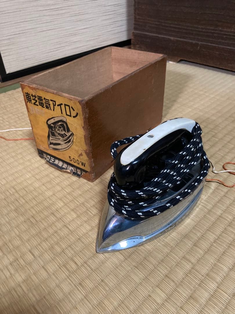 【東京芝浦電気】電気アイロン　アンティーク