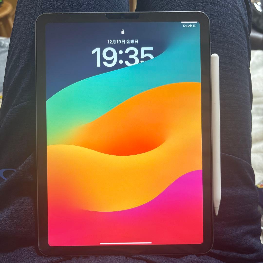 iPad Air 第5世代10.9インチ スペースグレー ペンシル付き
