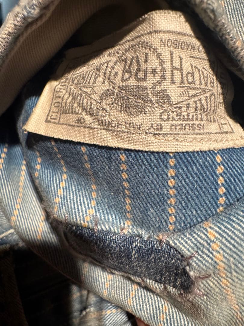 RRL Distressed Wabash カバーオール