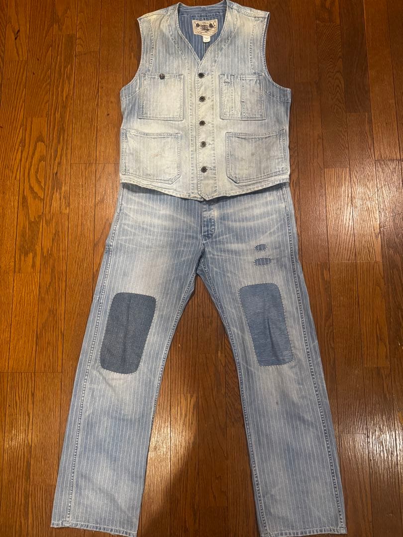 RRL Distressed Wabash カバーオール