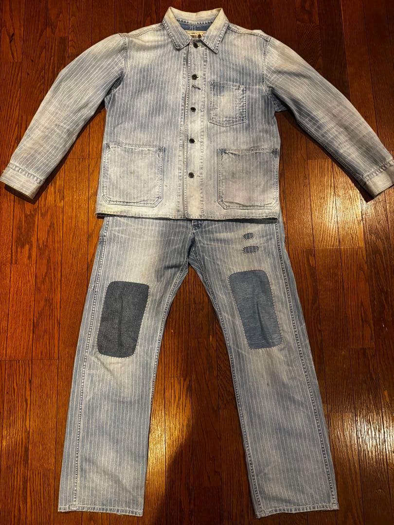 RRL Distressed Wabash カバーオール