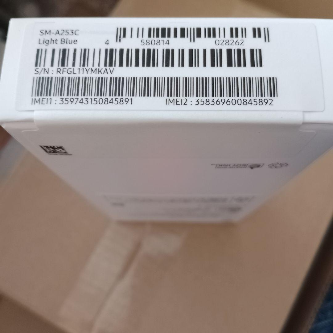 A60*新品未使用*SAMSUNG*Galaxy*A25 5G*ライトブルー