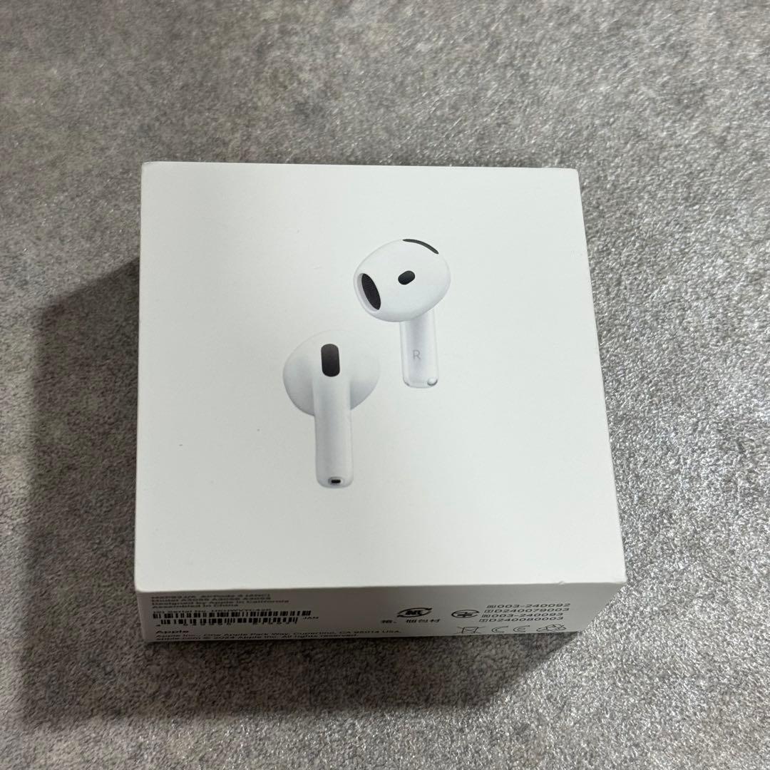 AirPods 4 本体 第4世代 アクティブノイズキャンセリング ③