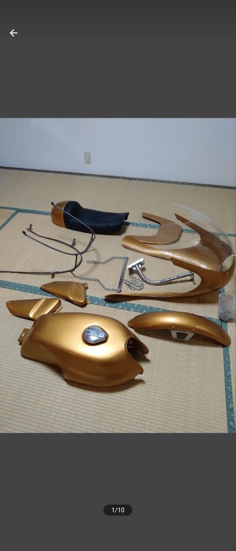 希少♪GB250クラブマン用ブルックランズMVアグスタFRPタンク♪当時物♪