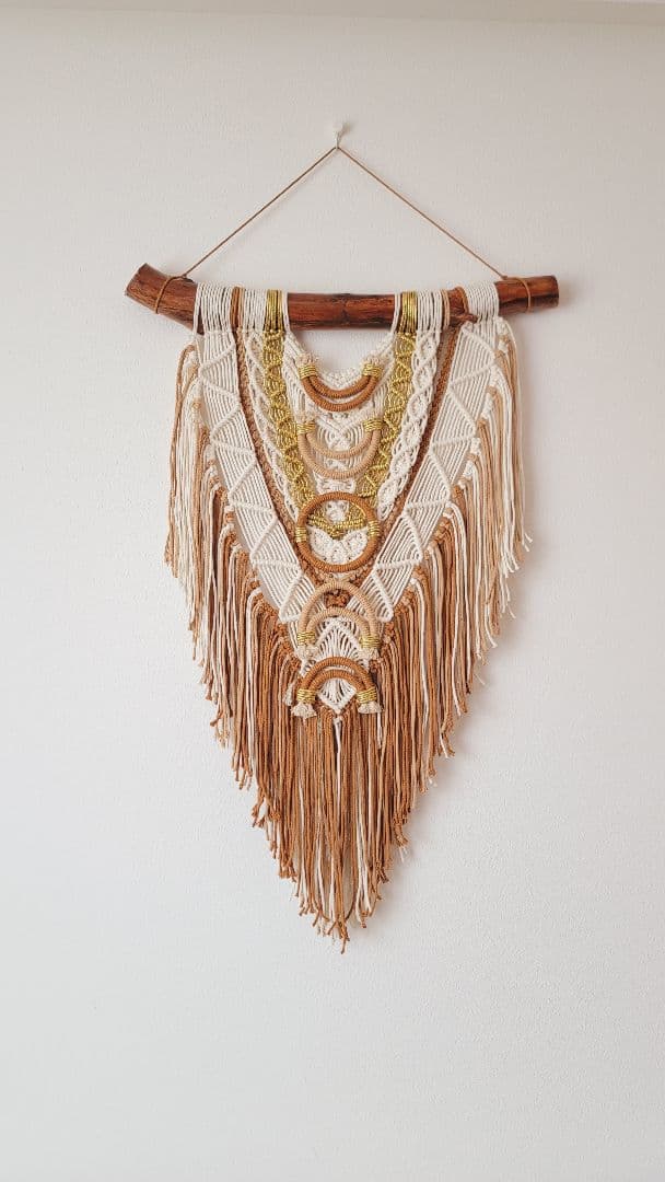 オーダー注文にて☆マクラメタペストリー☆サンセットムーン