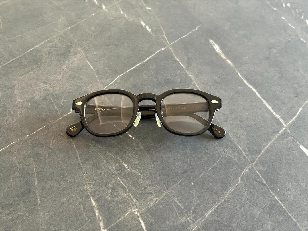 【美品】MOSCOT LEMTOSH 46 グレー 濃度 25%