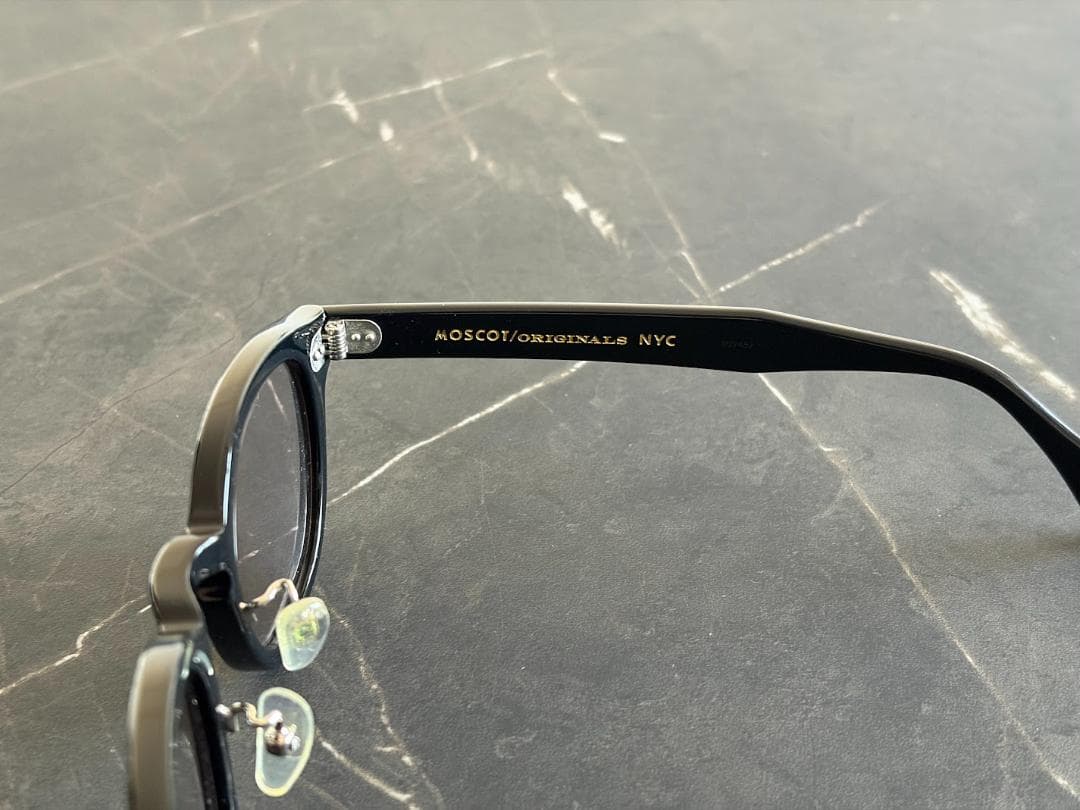 【美品】MOSCOT LEMTOSH 46 グレー 濃度 25%