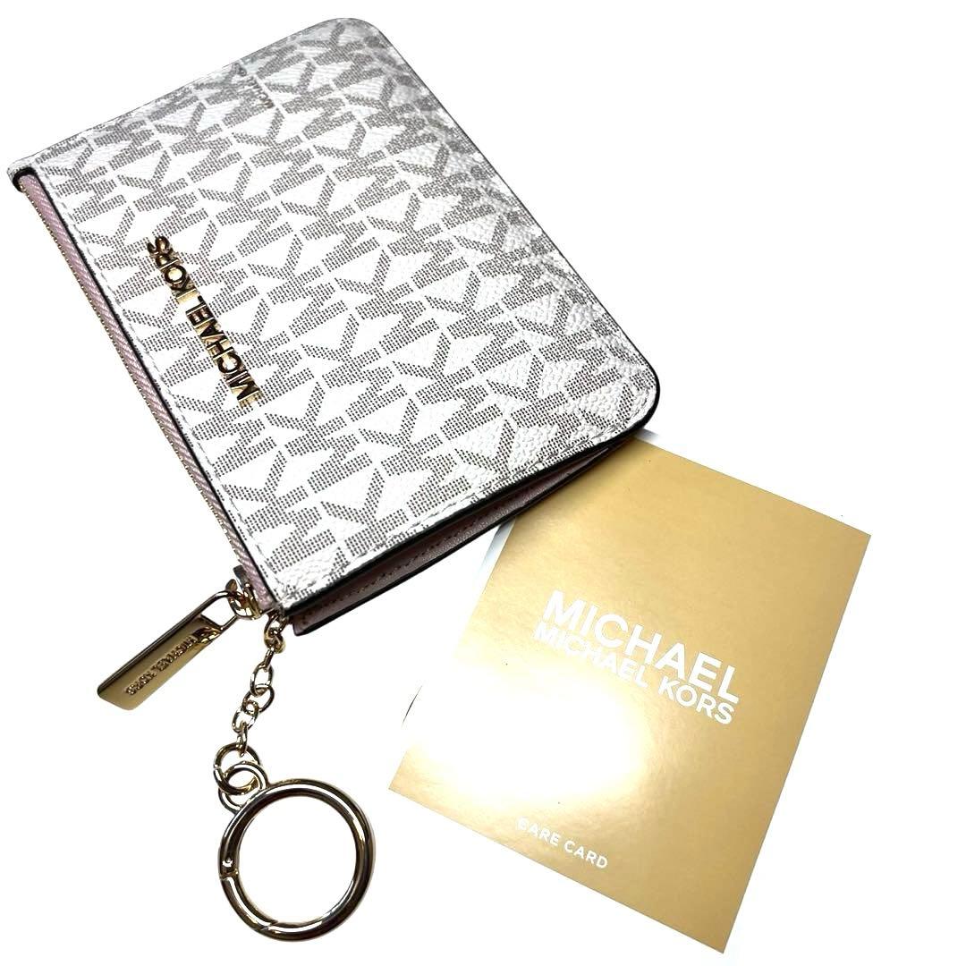 ☆新品タグ付き☆MICHAEL KORS ケース ホワイト/ピンク
