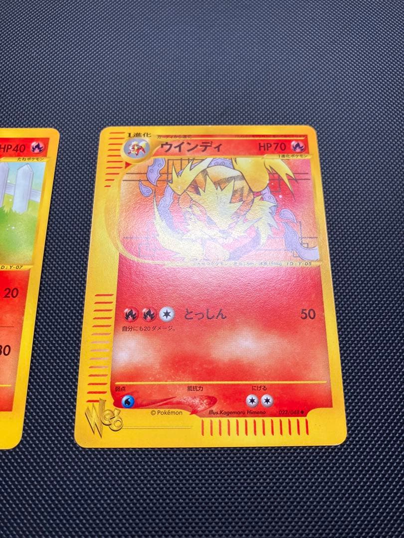 【希少セット】　ウインディ　023048ガーディ　006/048 eカード