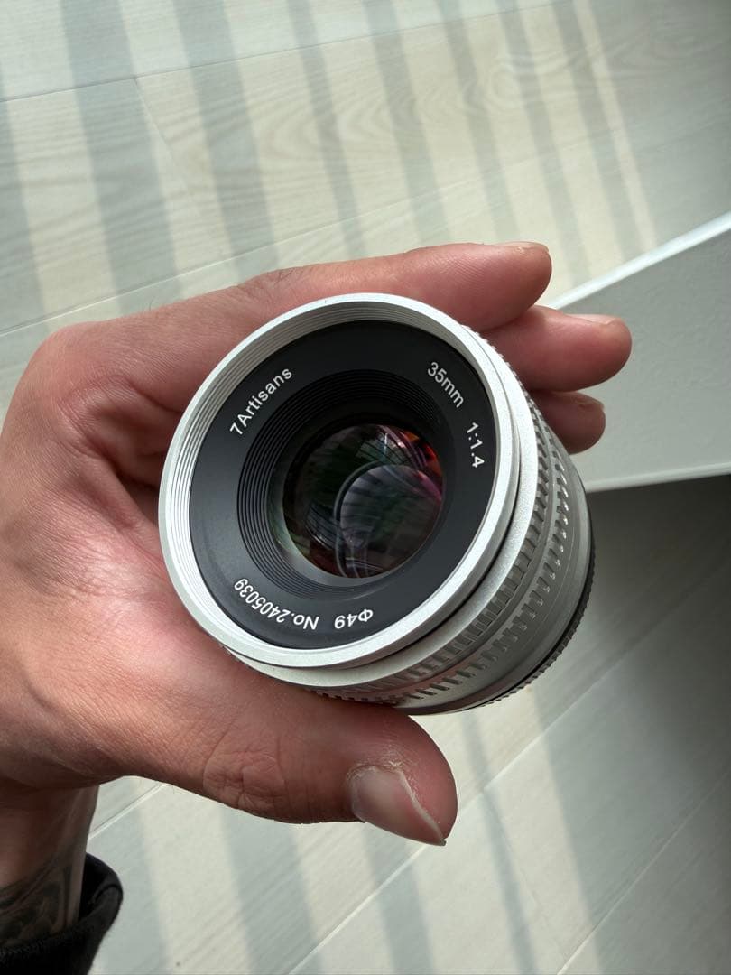 35mm f/1.4 単焦点レンズ