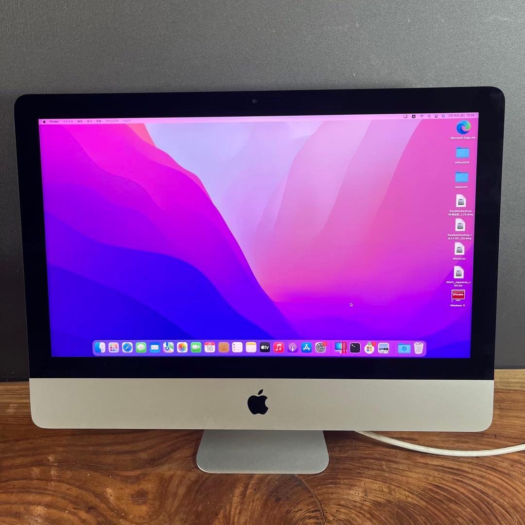 ［美品］Apple iMac 4K 21.5-inch 2015/22