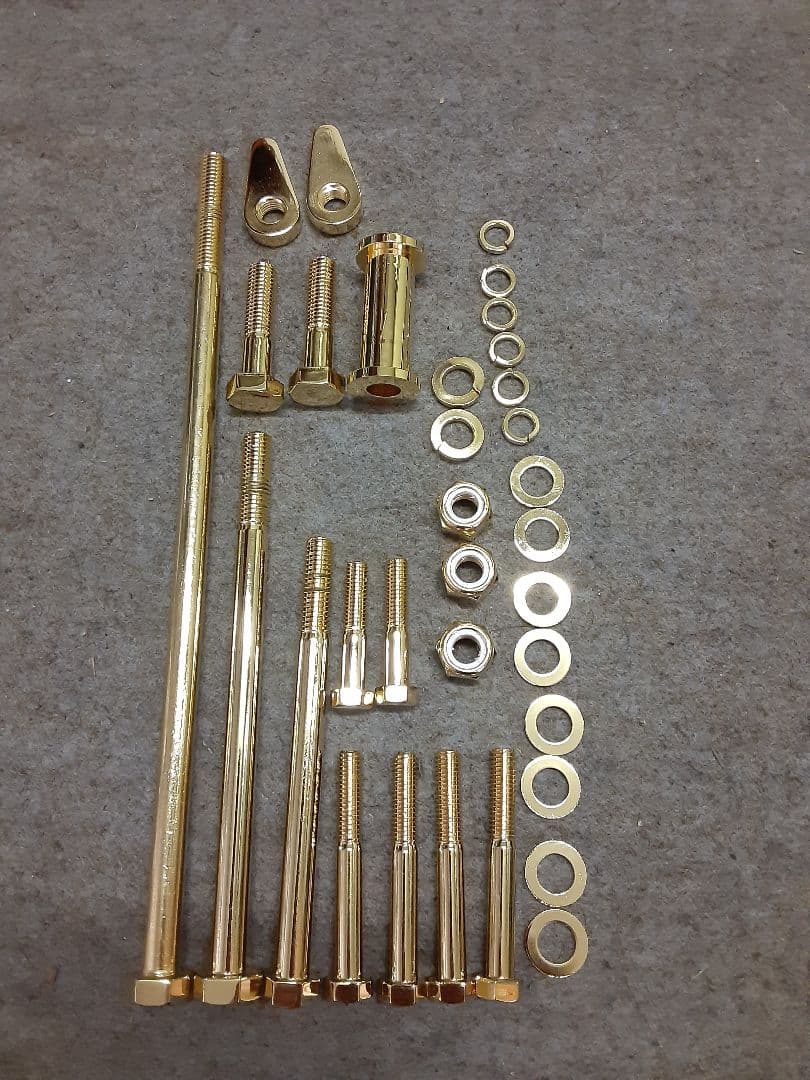 GS400エンジンマウント用24金ボルト新品