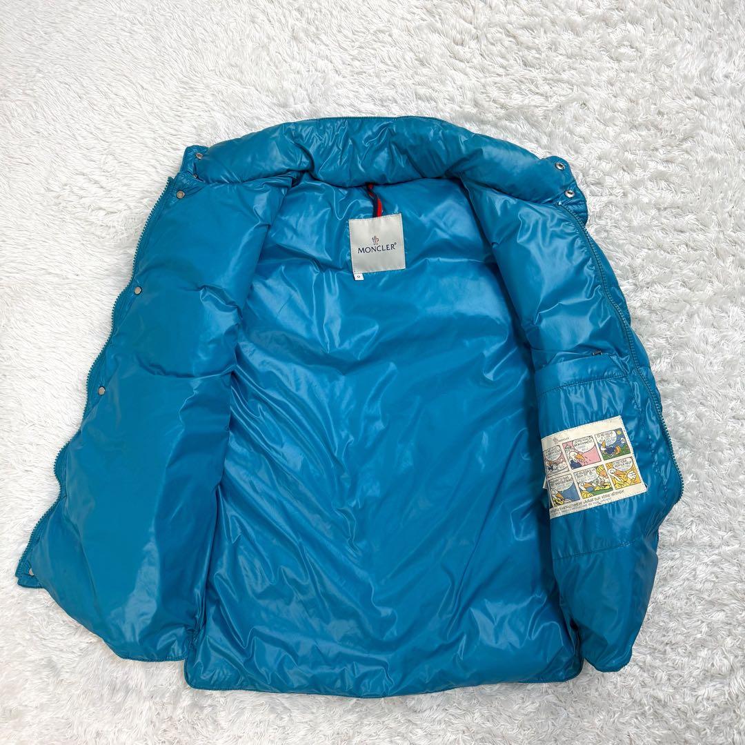 399【希少モデル・カラー】モンクレール ダウンベスト GIDE 水色 サイズ0