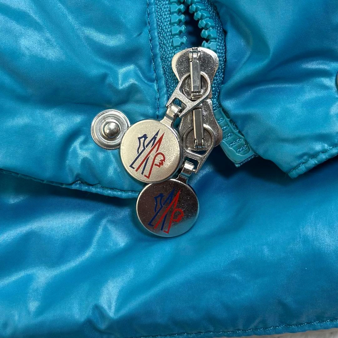 399【希少モデル・カラー】モンクレール ダウンベスト GIDE 水色 サイズ0