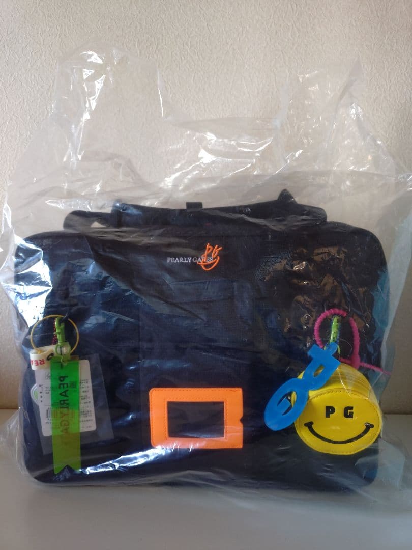 新品　PEARLY GATES ブラックトートバッグ