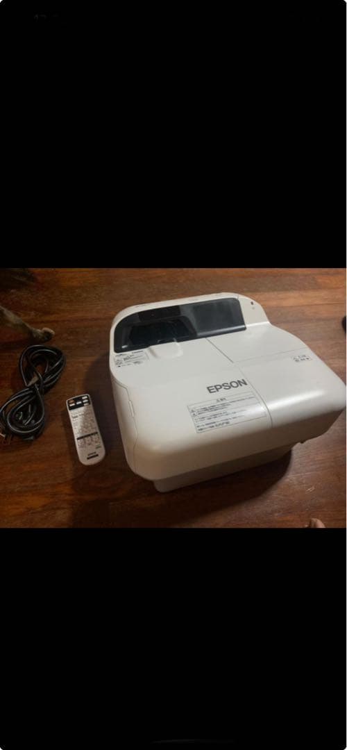 ★美品★EPSON プロジェクター　EB-580 使用時間1882時間
