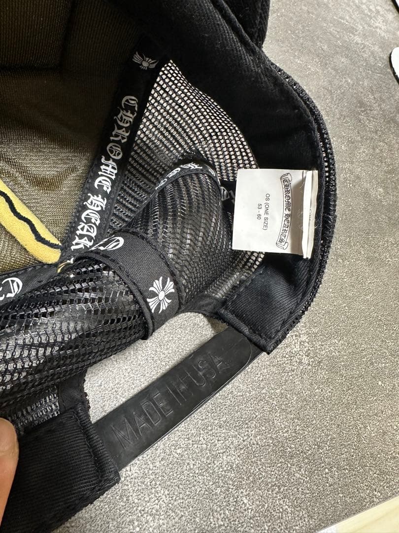 【正規品】クロムハーツ トラッカーキャップ