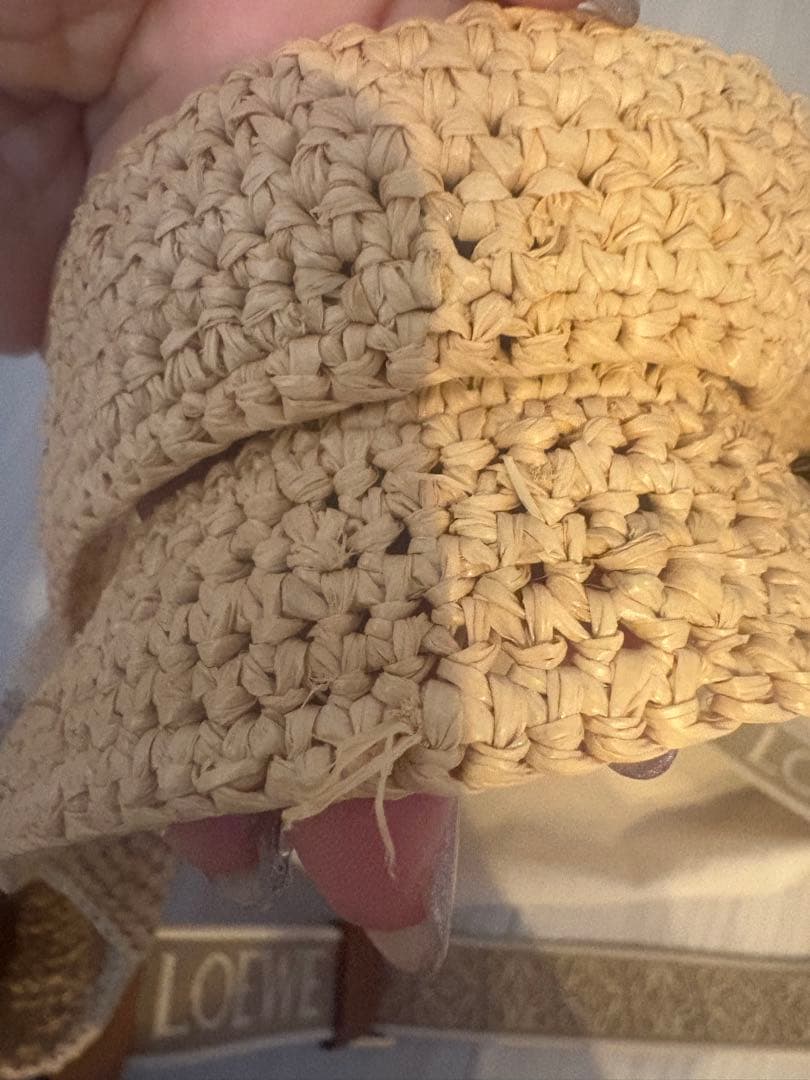 正規品　レアLOEWE　ロエベスリットバック（ミニ）アナグラムベルト