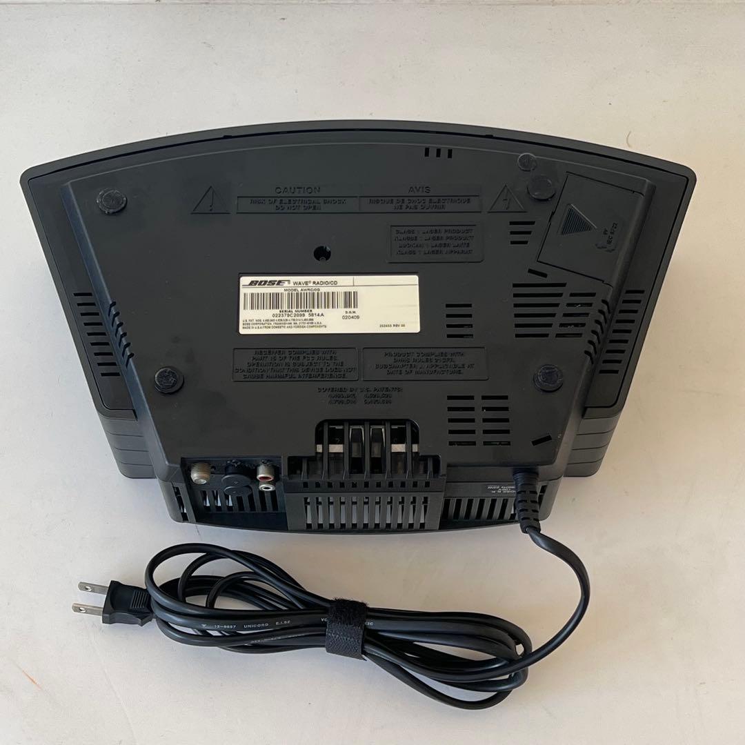【動作品】BOSE WAVERADIO/CD BLACK