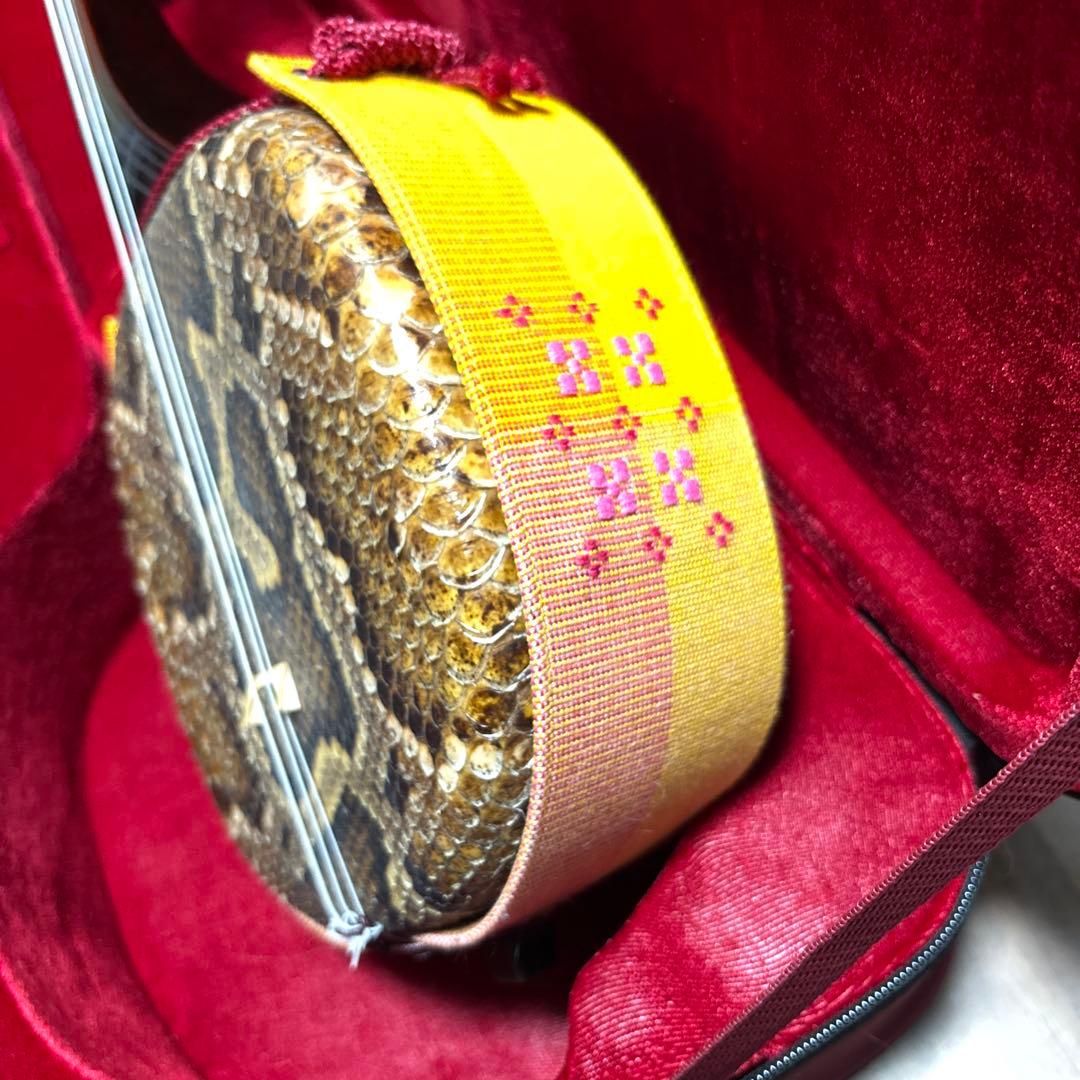 三線　セミハードケースつき