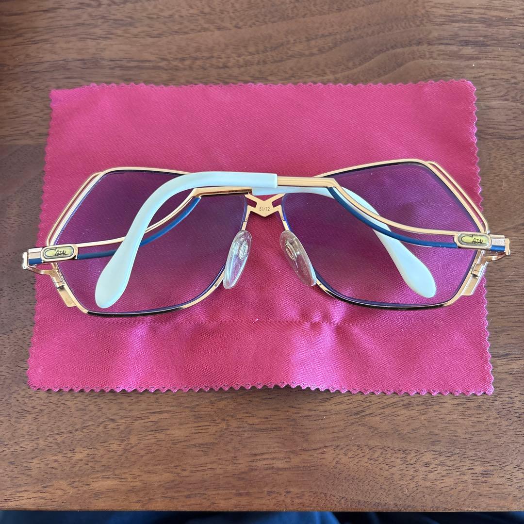 CAZAL　カザール　サングラス　スクエア　変形デザイン　MOD226