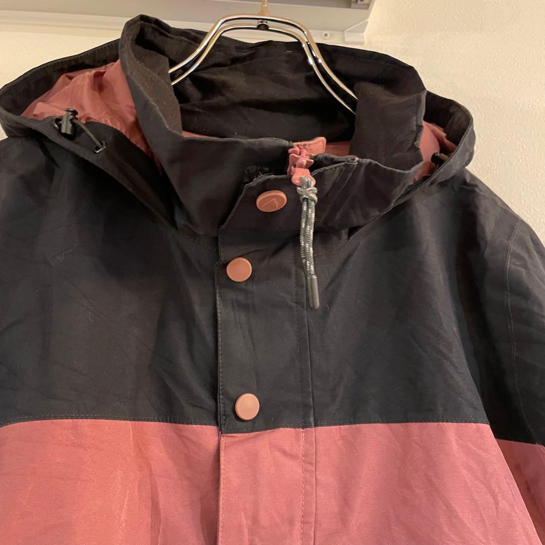 【レア】バートン マウンテンパーカー ゴアテックス バイカラー ピンク 古着