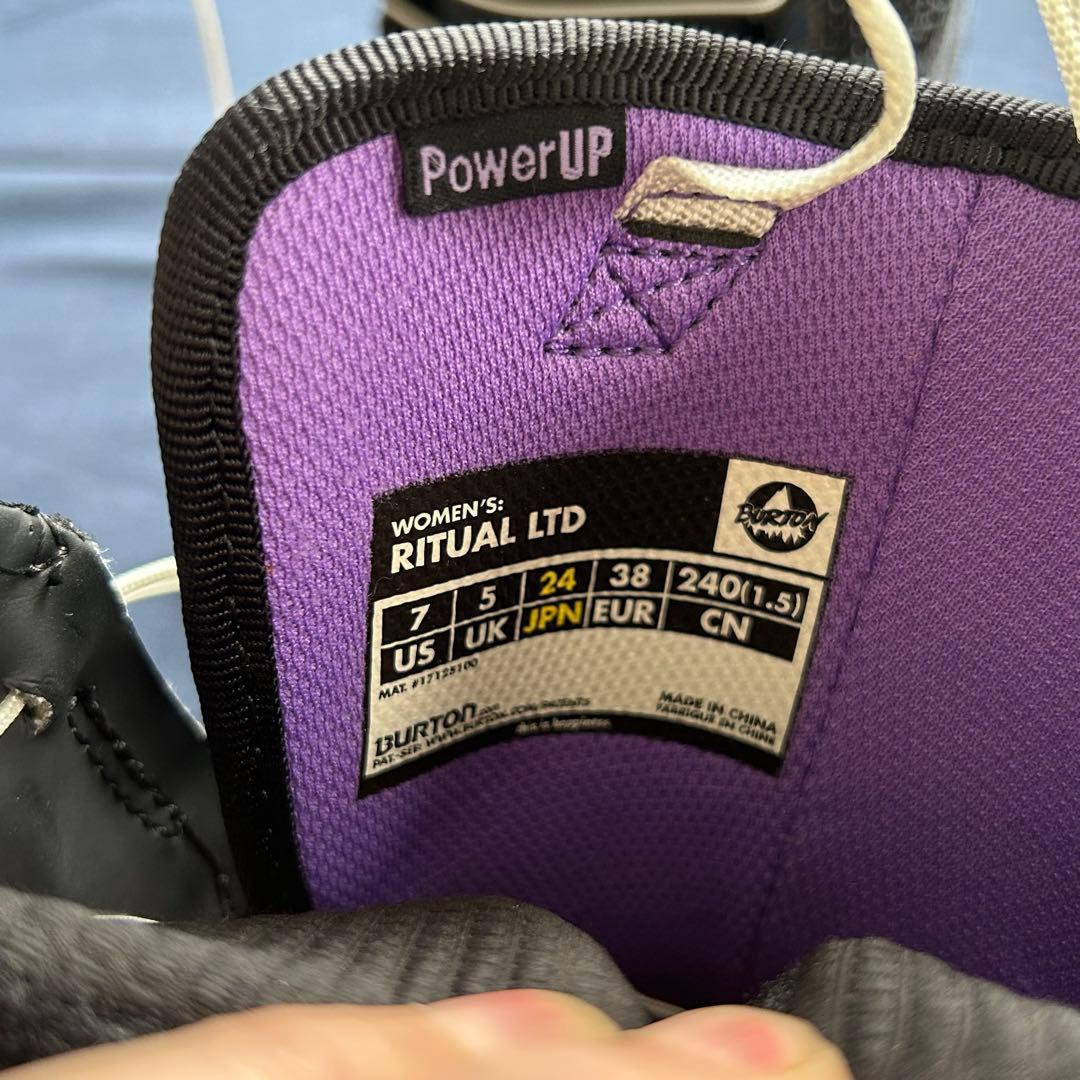 Burton ritual Ltd 24㎝　スノーボードブーツ