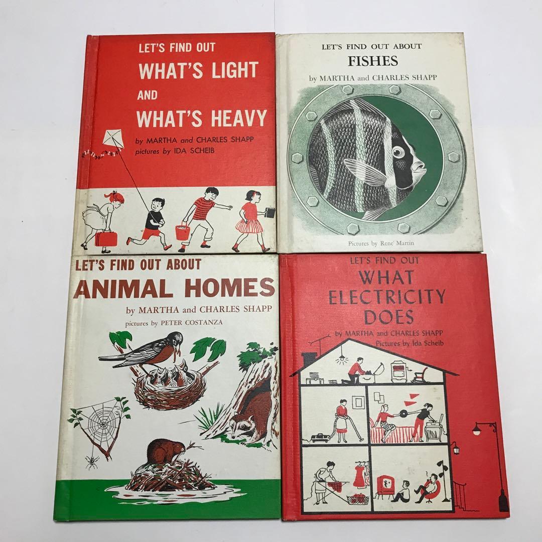 【レトロ・洋書】英語絵本／教材　LET'S FIND OUTシリーズ　全20冊