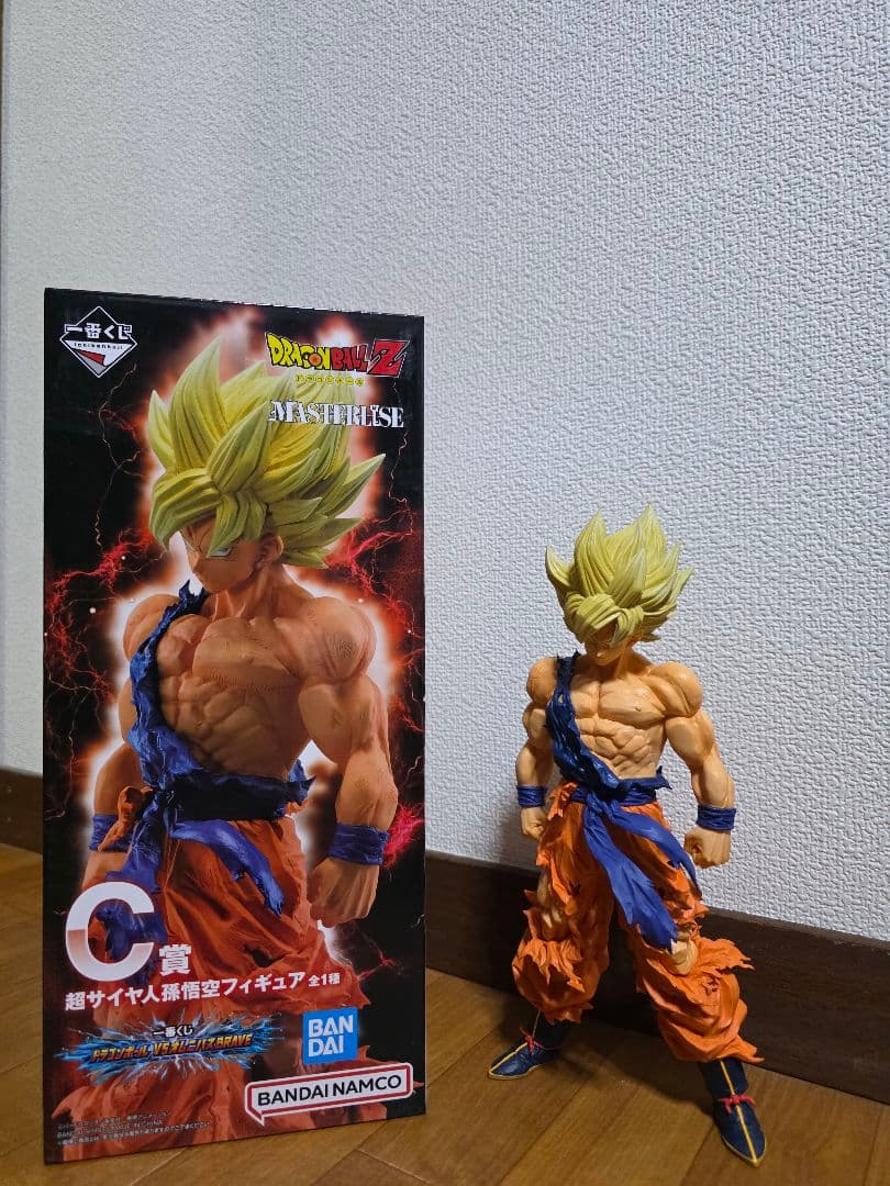 一番くじ ドラゴンボール 超サイヤ人孫悟空フィギュア (モンキチ)