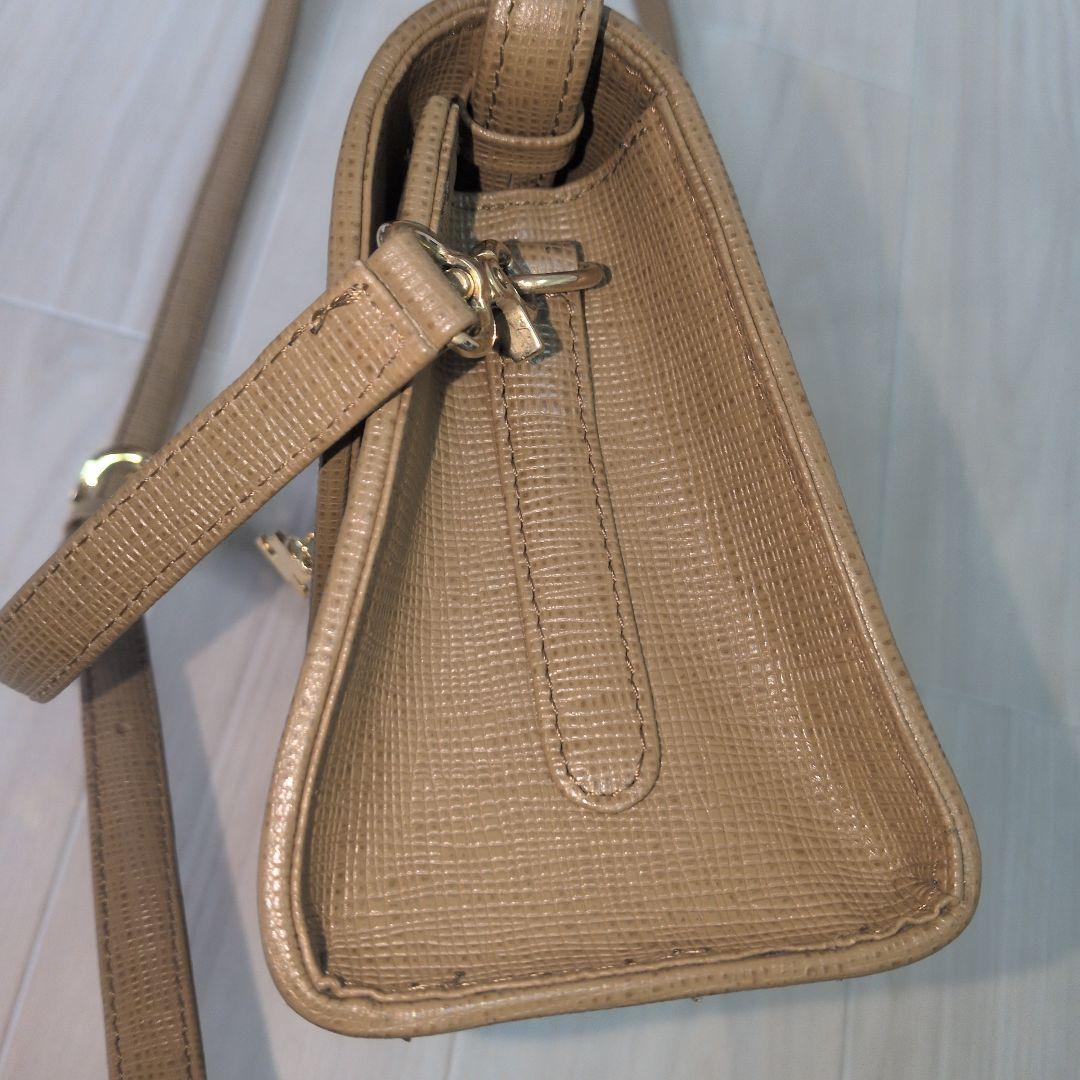 クレージュ ハンドバッグ ショルダーバッグ レザー