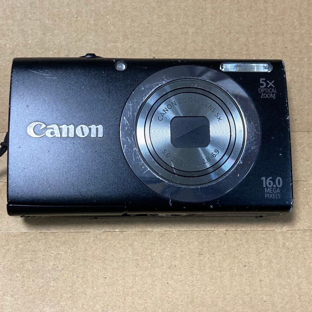 Canon PowerShot A2300 デジカメ　コンデジ　黒　セット