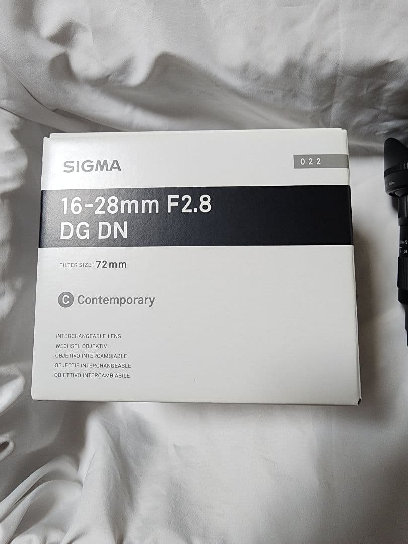 SIGMA 16-28mm F2.8 DG DN SONY Eマウント