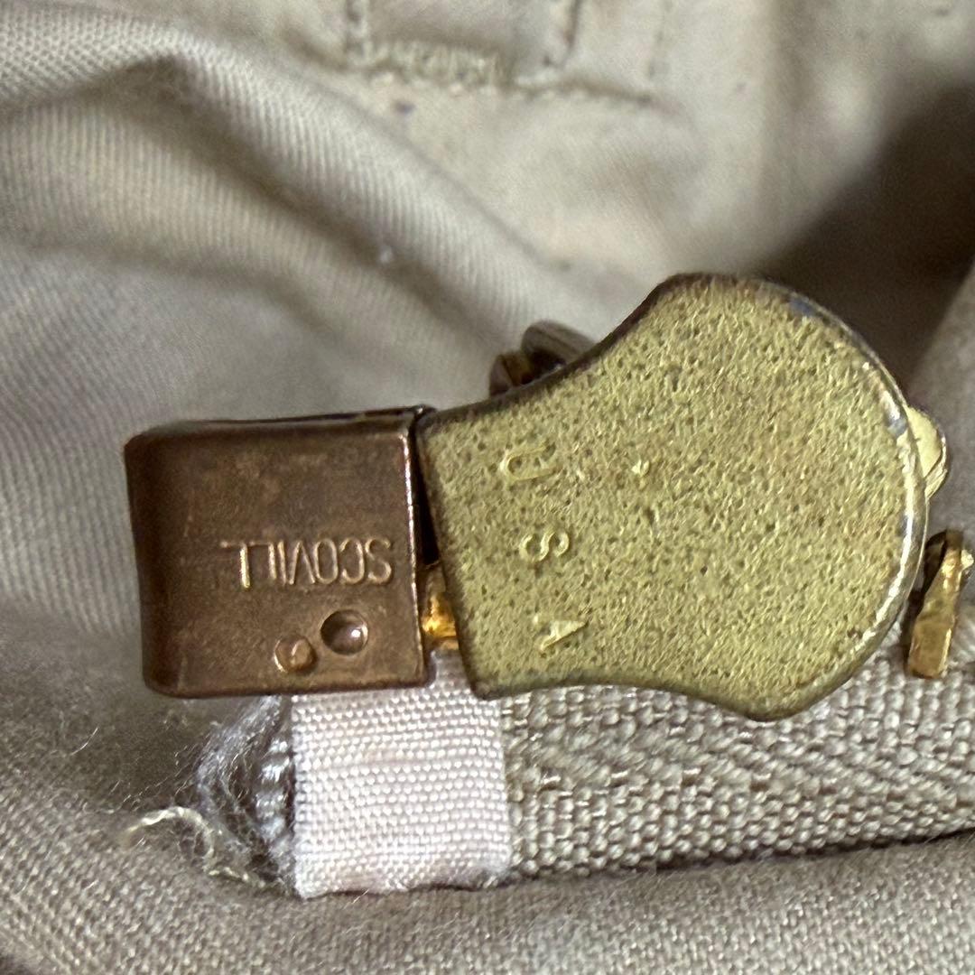 【USA製】ALPHA M-65 フィールドジャケット ベージュ 80s