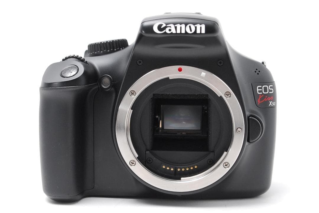 【新品級ショット数　美品】Canon Kiss X50　スマホ転送　動画撮影OK