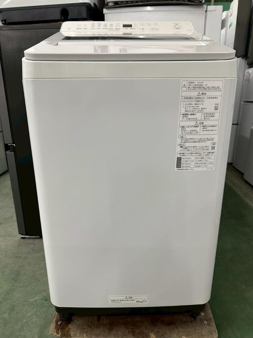 大阪送料無料★3か月保障付★洗濯機★2023年★NA-FA8K2★IS-1233
