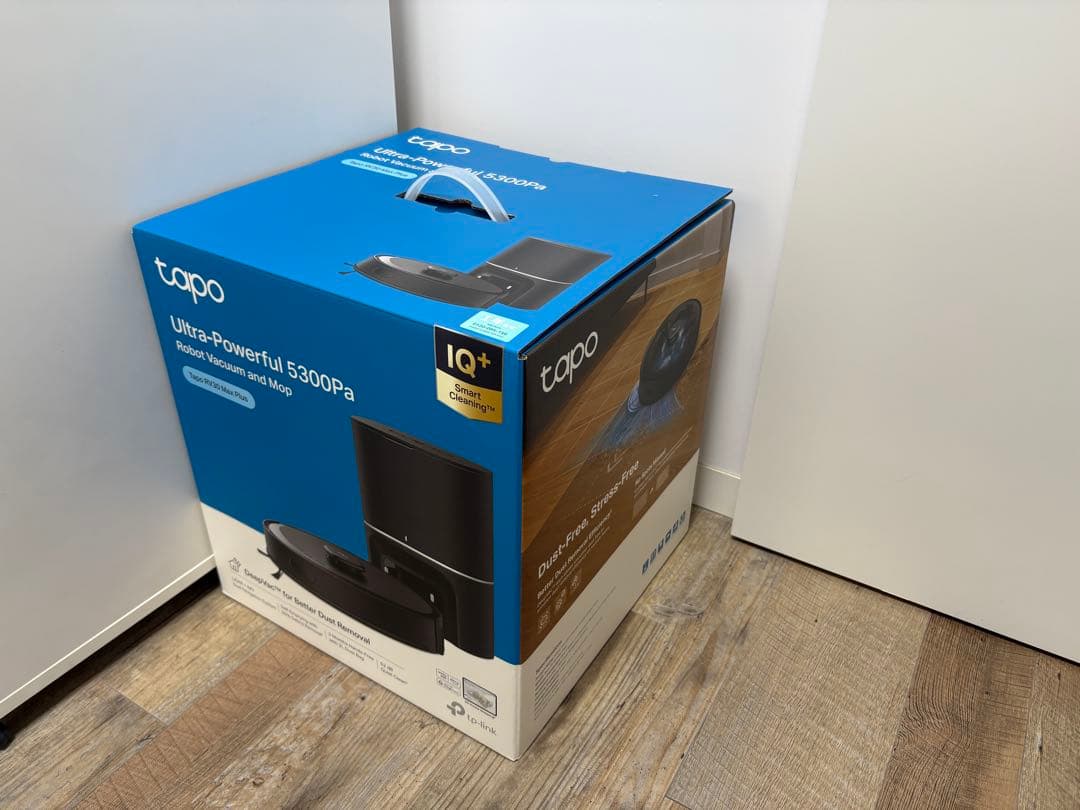 tapo RV30 Max Plus ロボット掃除機本体 黒　自動吸引機