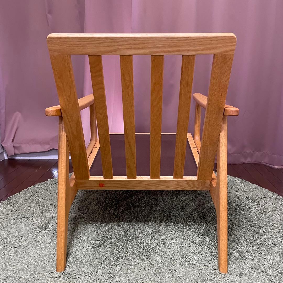 マルニ木工 マルニ60 ハイバックチェア 両肘 フレームのみ オーク材