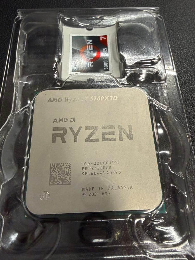 AMD Ryzen 7 5700X3D CPU 【約半年使用】