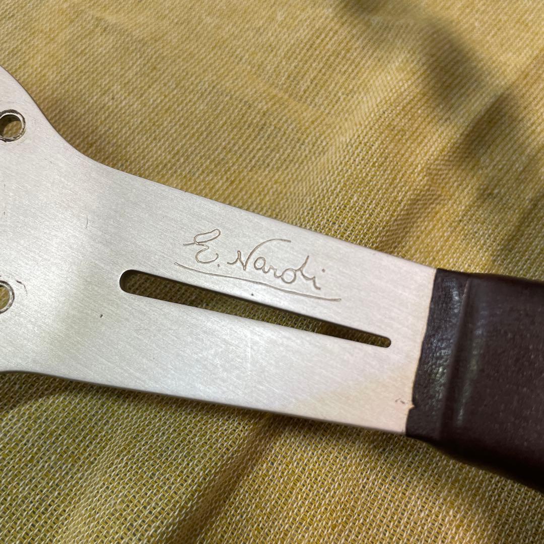 超希少！！ブラウンレザー　ナルディステアリング360mm ホーンボタンリング付き