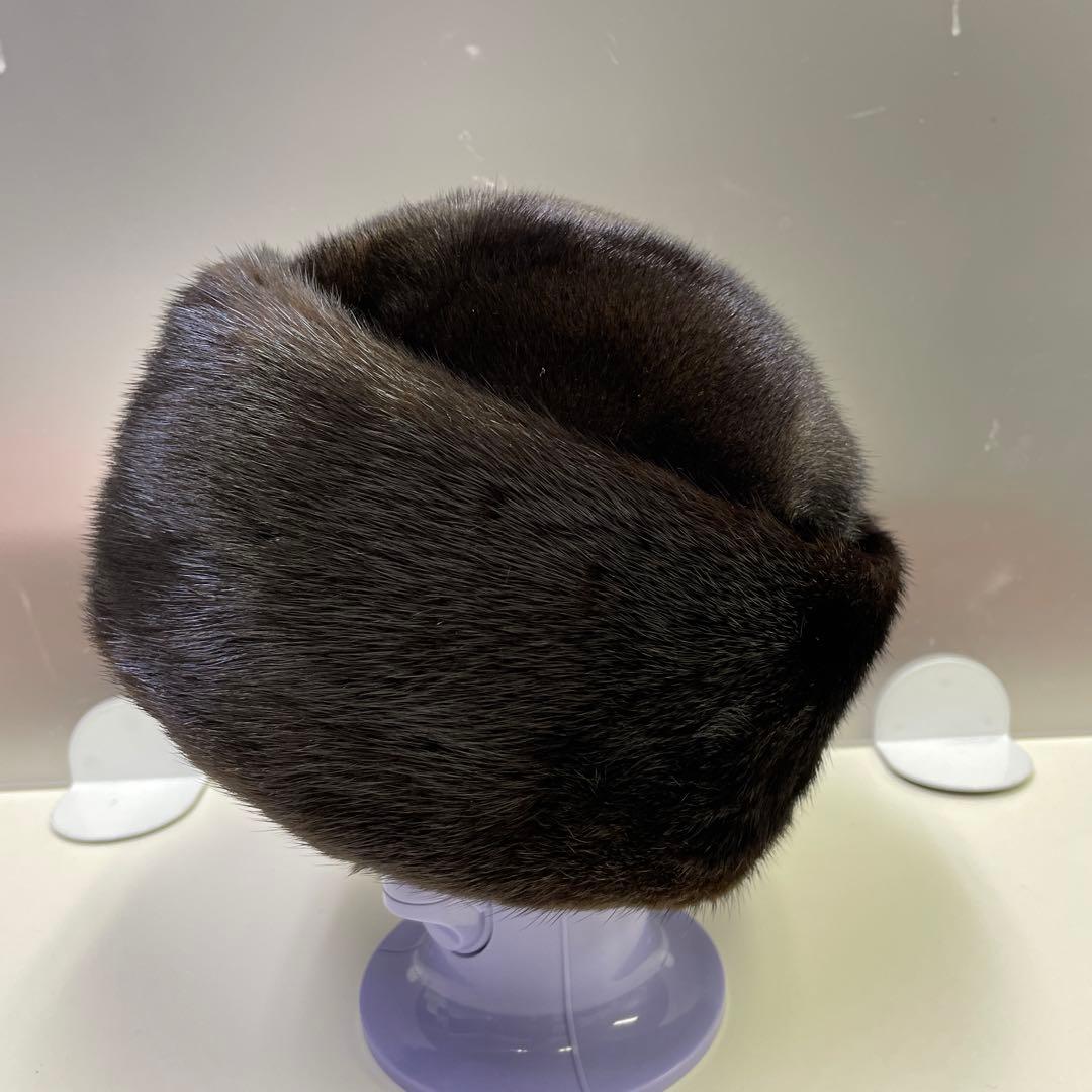 ヴィンテージ ミンク帽子