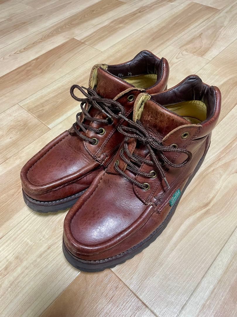 paraboot パラブーツ　モカシン　ブラウン