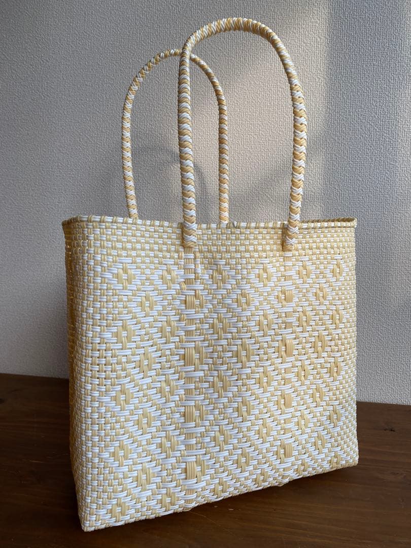 #G760-L5-Mサイズ　メキシコ　オアハカ　メルカドバッグ