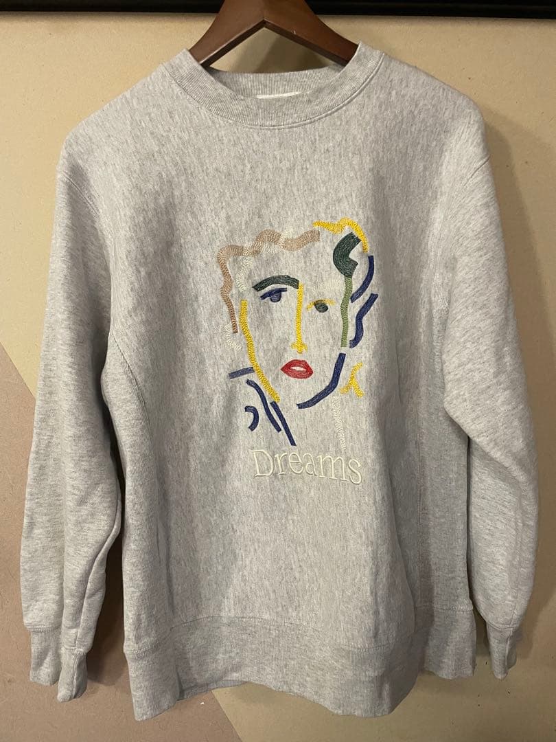 yuni dreams embroidery スウェット　トレーナー