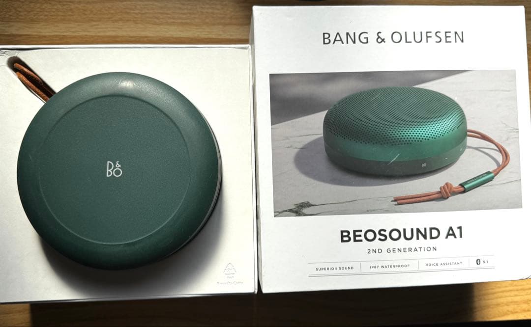 美品　Bang & Olufsen Beosound A1 2nd グリーン色