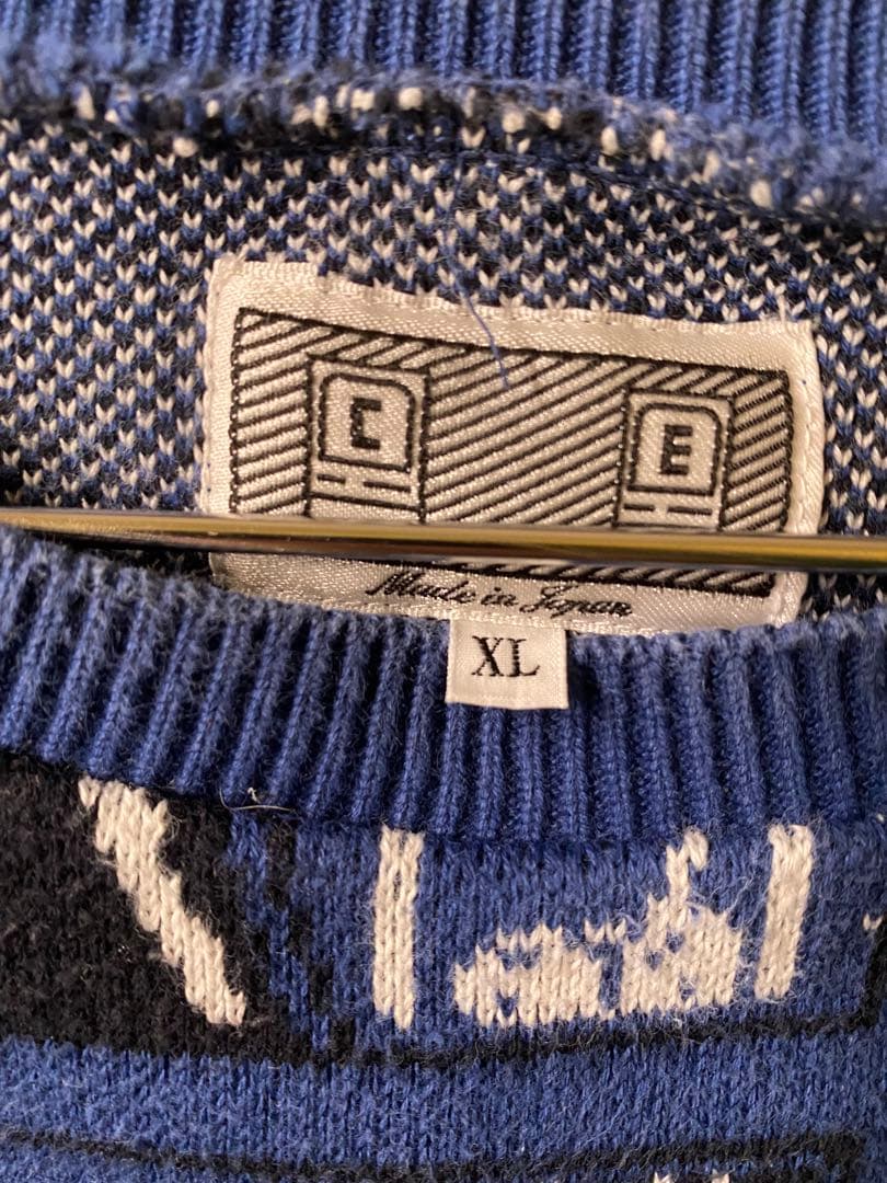 C.E グラフィックプリント クルーネック トレーナー