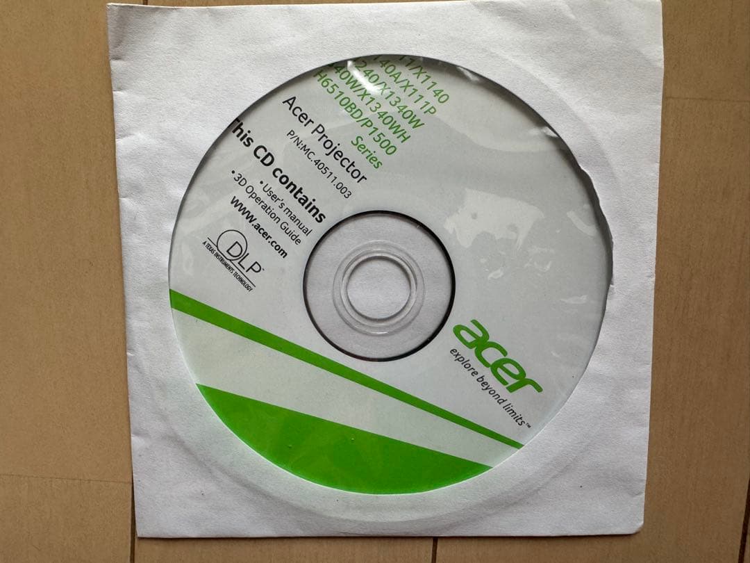 Acer H6510BD プロジェクター本体