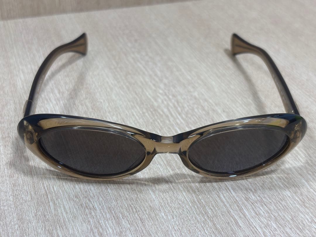 ☆GUCCI オーバルサングラス ブラウン